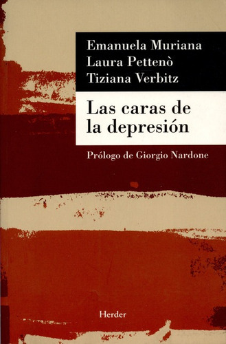 Las Caras De La Depresion, De Verbitz, Tiziana. Editorial Herder, Tapa Blanda En Español, 2007