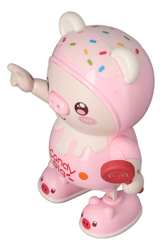 Pink Interactive Dancing Pig Toy Electronic Piglet Cool