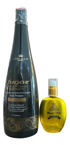 Vangard Progressiva Fugaz + Óleo Blond D'or Luxury Oil