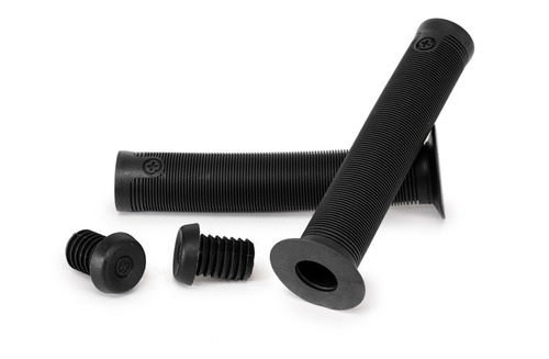 Puños Saltplus Xl Grips ¡con Bar Ends! Bmx Pro Negros