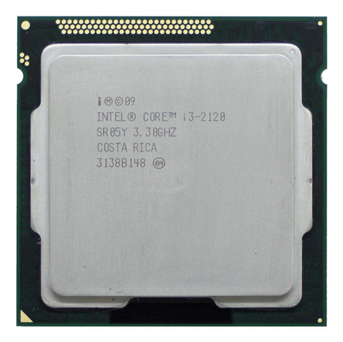 Procesador Intel Core i3-2120 CM8062301044204  de 2 núcleos y  3.3GHz de frecuencia con gráfica integrada