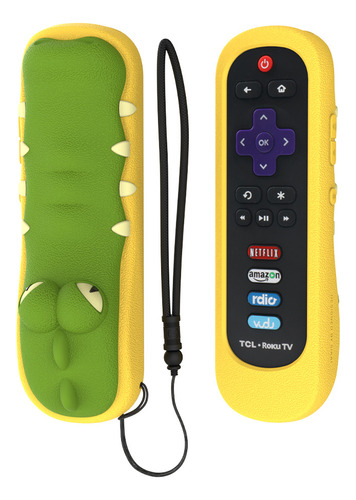 Funda Silicona Para Control Remoto Tcl Roku Rc280