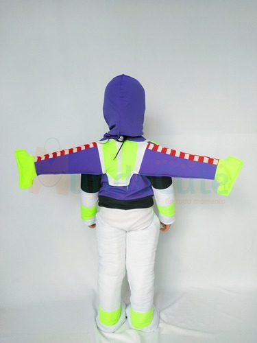 Imagen 4 de 5 de Disfraz Buzz Lightyear Niño Toy Story Boss Lightyear Premium