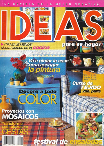Revista Ideas 1901 Para Su Hogar De La Mujer Creativa / 1996