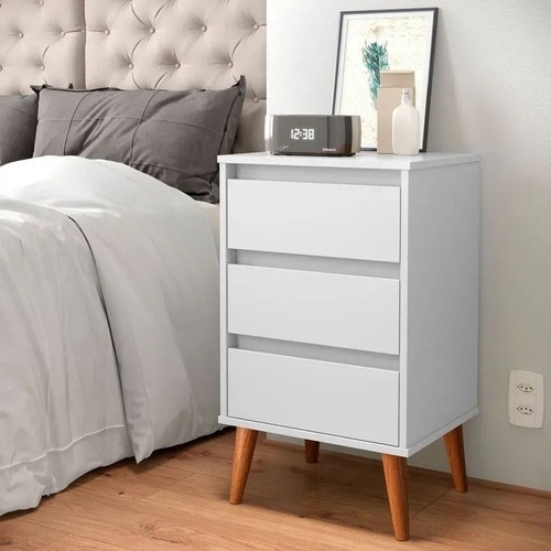 04 Pé Madeira Retrô Para Móveis E Decoração Palito 21 Cm Mel