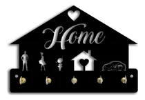 Comprar Porta Llaves Artesanal Calado Con Forma De Casa