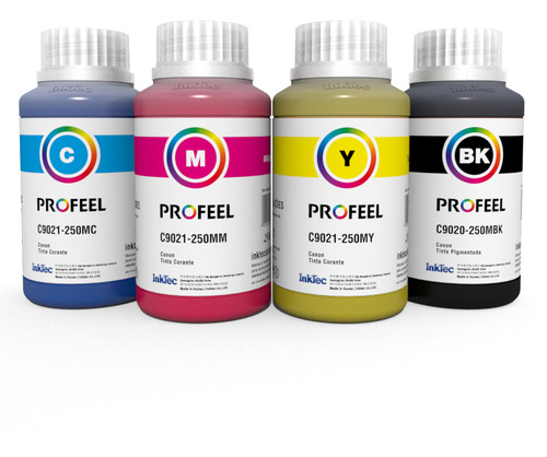 Tinta Inktec Profeel 250ml C9020 C9021 Para G4100 G4110 4111 Tinta Preto