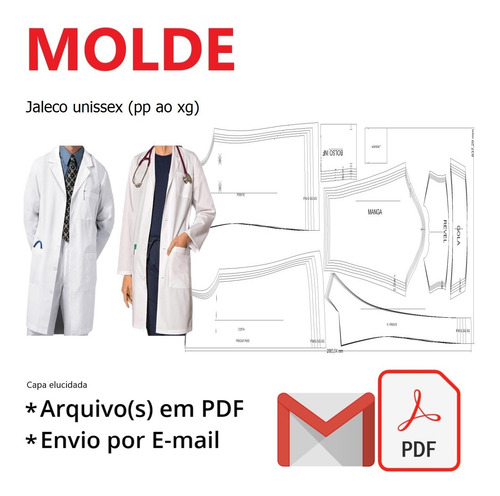 Kit 200 Moldes Diversos Mas. Fem. Inf. + Roupas Pets