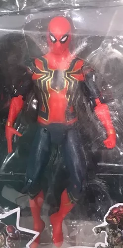 Boneco do Homem-Aranha Preto (19cm) - Action Figure Marvel - Zaplox  Colecionáveis