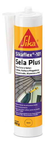 Kit 3 Sikaflex 101 Sela Plus Cinza 250ml Selante Pu Sika