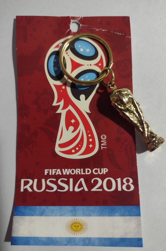 Llavero Del Mundial De Fútbol Rusia 2018