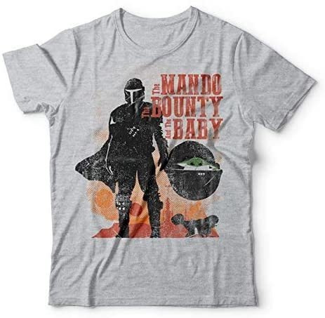 Studio Geek Camiseta Mandalorian E Baby Yoda