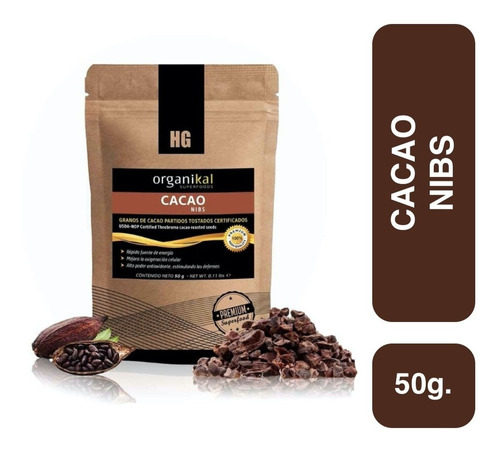 Nibs De Cacao En Granos X50g