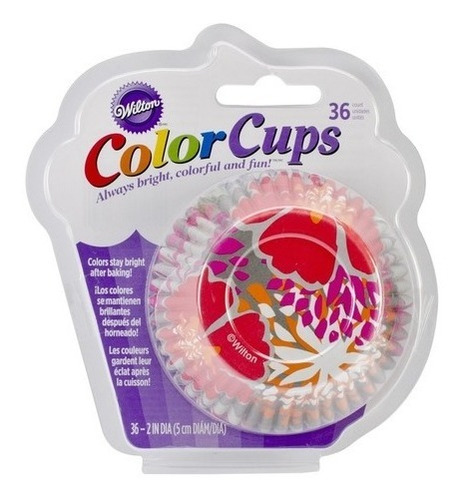 Capacillo Estándar Color Gris Diseño Flores Wilton
