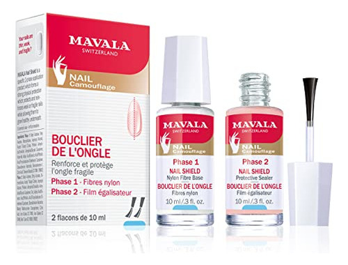 Protector De Uñas Paq 2 Fases 1 Y 2 Capa Superior De Esmalte