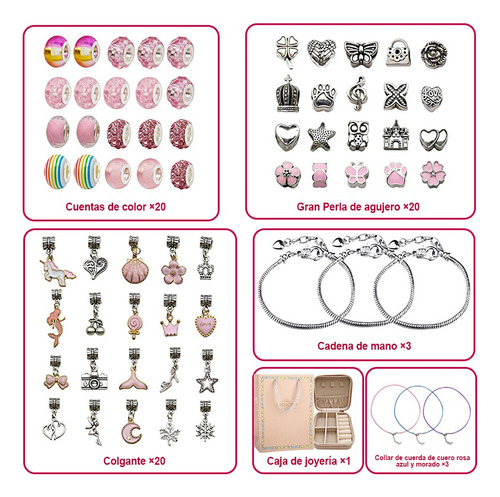 Kit De Fabricação De Pulseiras, Suprimentos Para Fabricação