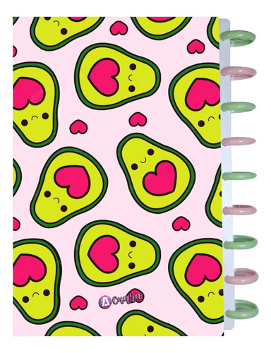 Cuaderno Discos T/frances 80hjs 105grs Pastadura 2 Separador Aguacatito