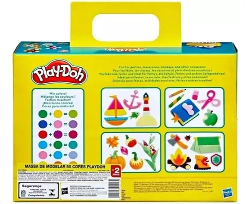 Pack 50 Mini Botes de Plastilina Play Doh