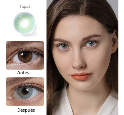 Pack X 4 Par Lentes De Contacto Color Freshgo Anual Oferta!! Indicar Colores Por Mensaje