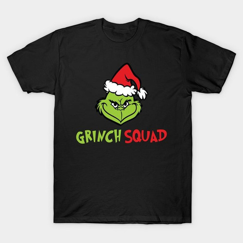 Franela Grinch Scuad Unisex Merry Grinchmas