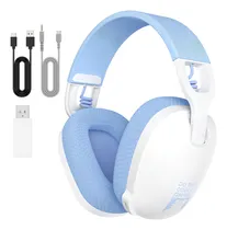 Comprar Auriculares Onikuma B2 tipo G435 Bt-5.3 Ps5 Ps5 Ps5 Ps4 para juegos de PC, color blanco