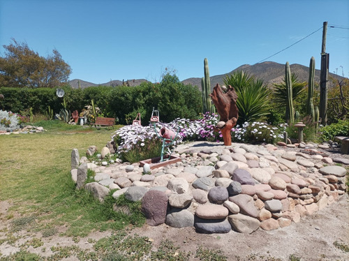 Parcela 5.000 Mt 1era Línea Camino V De Elqui Con Luz Y Agua