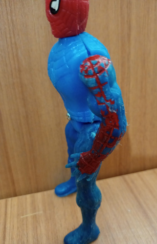 Figura Spiderman Bootleg Vintage Cuerpo Leon-o Thundercats (Usado)