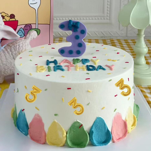 Moldes De Silicona Para Fondant Número 3d 0-9, Moldes Para H