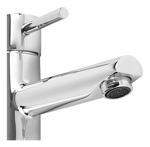 Monomando Para Lavabo Proyecta Mo8x-sp-01 Cromo Color Acero