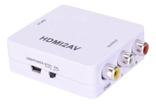 Convertidor Hdmi A Av Hdtv2av