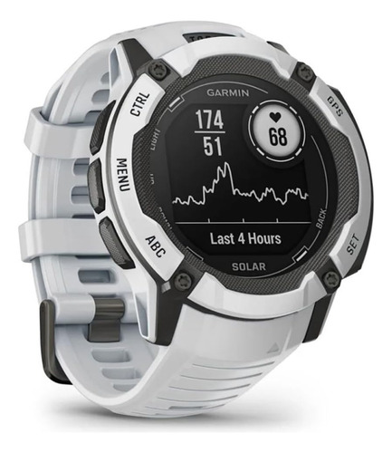 Reloj Inteligente Garmin Instinct 2x Solar Robusto Gps White