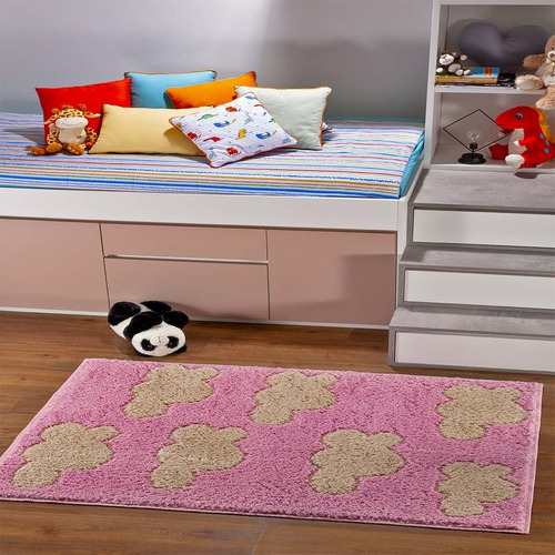 Tapete Para Quarto Infantil Relevo Jazz Kids 1,00 X 1,50 M