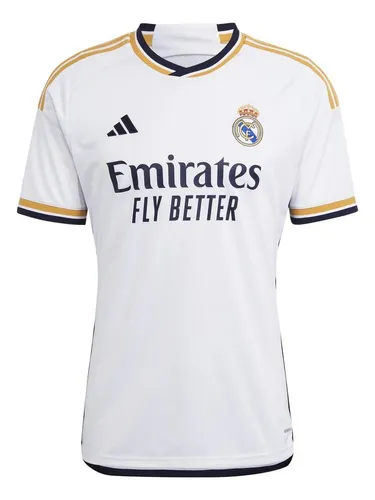 Camiseta Real Madrid 2023 2024 Local Niño Original adidas