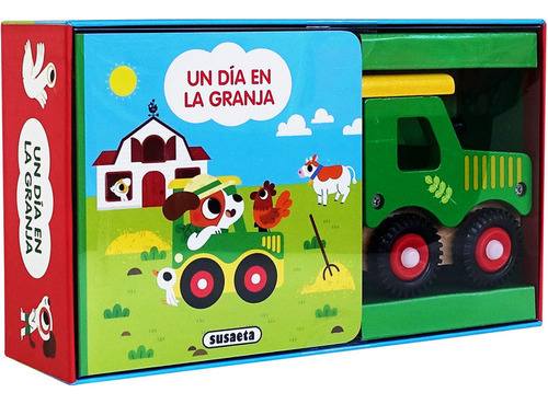 Un Dia En La Granja, De Susaeta Ediciones, Susaeta Ediciones. Editorial Susaeta En Español