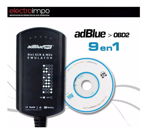 Imagen 4 de 10 de Adblue Emulador 9 En 1 Camiones Pesados Cummins Renault Envi