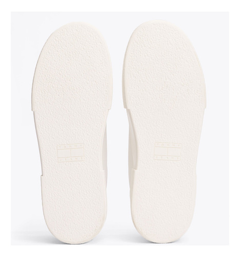 Zapatillas New Flatform De Cuero Blanco Tommy Jeans