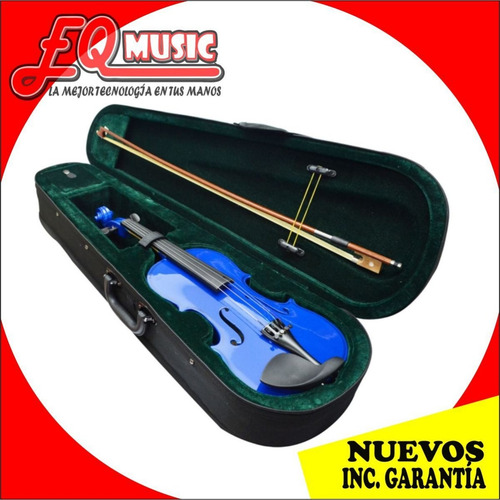 Violin 4/4 Excelente Calidad C/estuche/arco/resina De Paquet