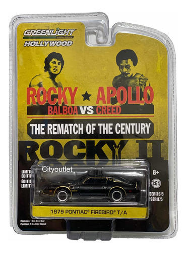 Greenlight 1979 Pontiac Firebird T/a Rocky Ii