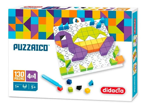Puzzle 4en1 - Puzzaico Tortuga Didacta - Vamos A Jugar