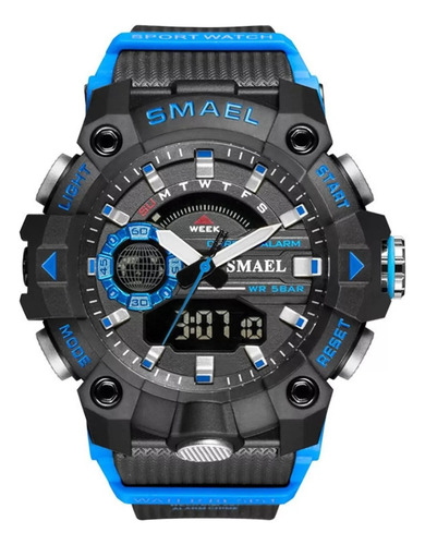 Reloj Táctico Para Acampar Con Esfera Dual Para Hombre