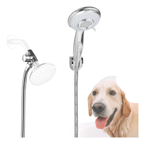 Accesorio De Ducha Para Perros Para Lavar A Tu Mascota, Desv
