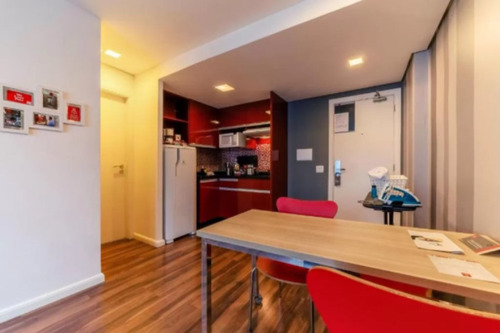Imagem 1 de 15 de Flat Em Moema No Pool Para Investimento - Sf24780