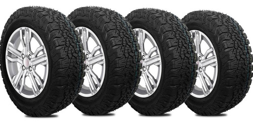 Kit 04 Pneu 185/70r14 Bfgoodrich Ko2 Remould Garantia 05 Ano