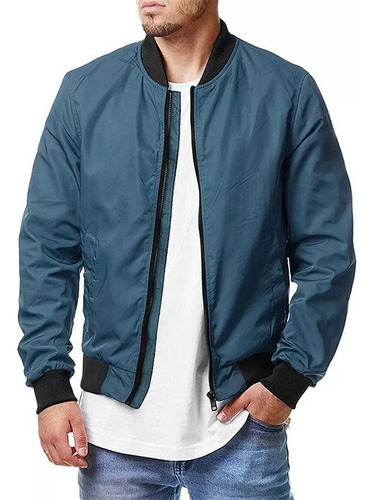 Chaqueta De Aviador Para Hombre, Primavera Y Otoño