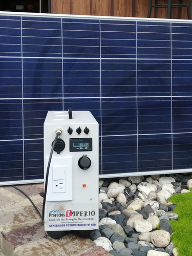 Imagen 2 de 9 de Fuente Generador Fv50 Kit Solar Planta Panel Inversor Tv Led