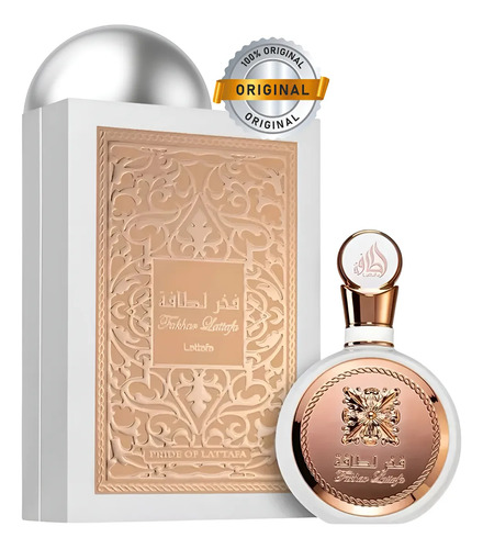 Perfume Árabe - Lattafa Eau De Parfum 100ml Fakhar Rose