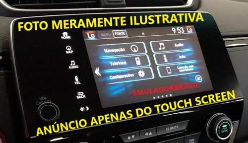 Touch Screen Honda Crv Tela De Toque Mitsubishi