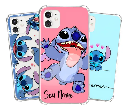 comprar Capa Capinha Com Nome Personalizada Stitch Variadas 2