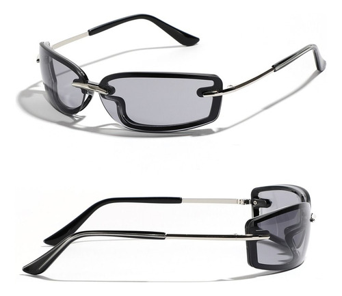 Gafas De Sol Y2k, Coloridas, Envolventes, Unisex
