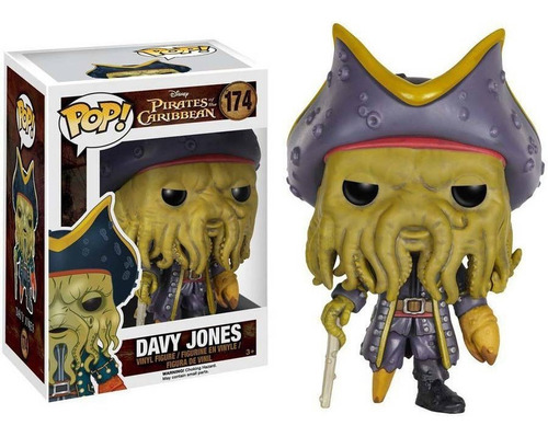 Funko Pop Disney:piratas Del Caribe Davy Jones